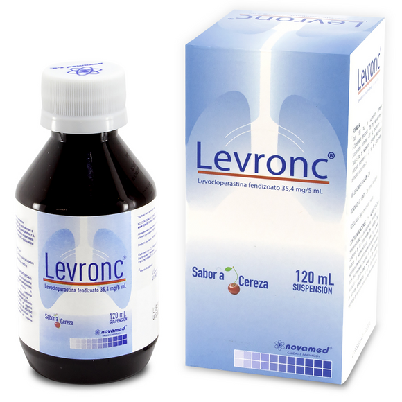 Levronc levocloperastina 35,4mg/5ml suspensión oral 120ml — Novamed