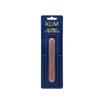 Limas de uñas 2 texturas Gold 10 unidades — Icom