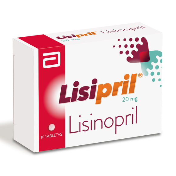 Lisipril 20mg lisinopril 10 tabletas — Abbott