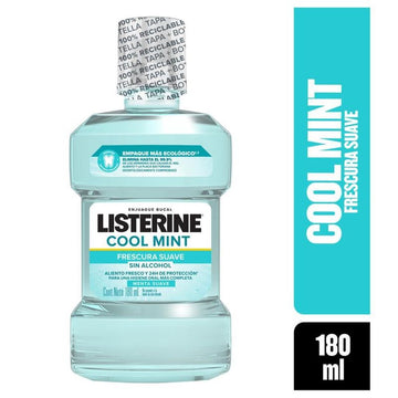 Listerine Zero enjuague bucal sin alcohol 180 ml — Johnson & Johnson
