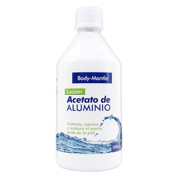 Loción Acetato de Aluminio Body Mantle con Vitamina A 500 ml — Interbel