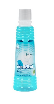 Loción Refrescante Menticol Fresh Azul mentol 60 ml — Belleza Express