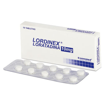 Lordinex 10mg 10 tabletas — Novamed