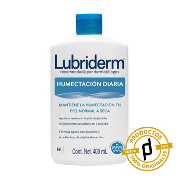 Lubriderm Humectación Diaria crema corporal 400ml — Johnson & Johnson