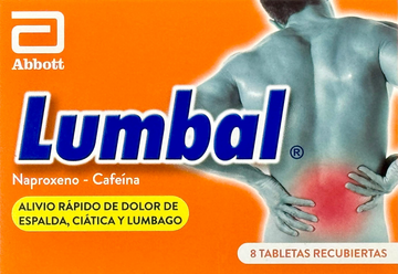 Lumbal 8 tabletas — Lafrancol