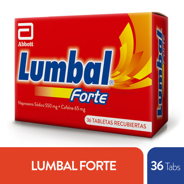 Lumbal Forte 550mg/65mg 36 tabletas — Abbott