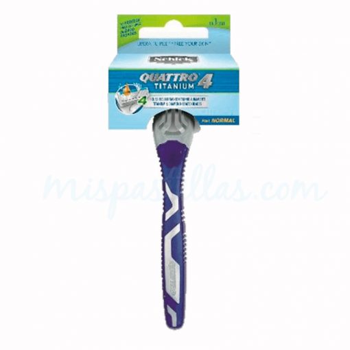 Máquina Schick Quattro Titanium 4 hojas — Edgewell