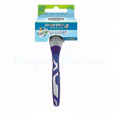 Máquina Schick Quattro Titanium 4 hojas — Edgewell