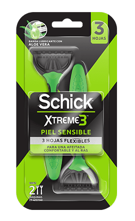 Máquina de afeitar Schick Xtreme 3 piel sensible — Edgewell Personal Care