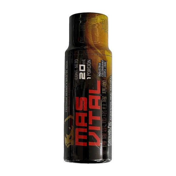 Más Vital Energizante Borojó, Maca y Chontaduro 20 ml
