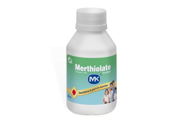 Merthiolate Incoloro timerosal solución tópica 90mL — Tecnoquímicas