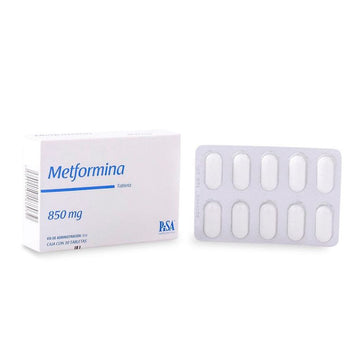 Metformina 850mg 30 tabletas — Pisa
