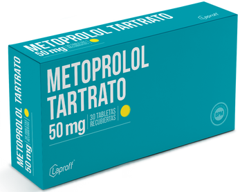 Metoprolol 50 mg 30 Tabletas — Laproff