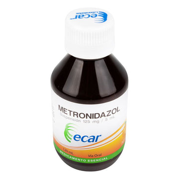 Metronidazol 125 mg Suspensión 120 ml — Ecar