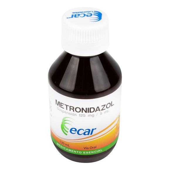 Metronidazol 125 mg Suspensión 120 ml — Ecar