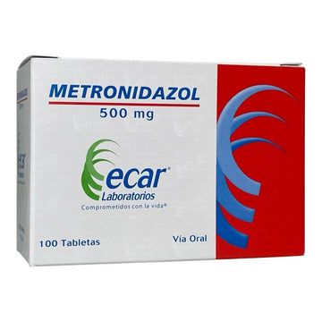 Metronidazol 500mg 100 tabletas — Ecar