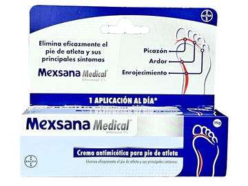 Mexsana Medical bifonazol 1% crema 15 g — Bayer