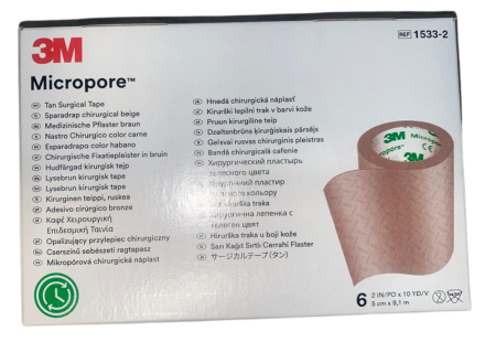 (F) MICROPORO GRANDE PIEL 3M 6 UNIDADES - 1 UNIDADES