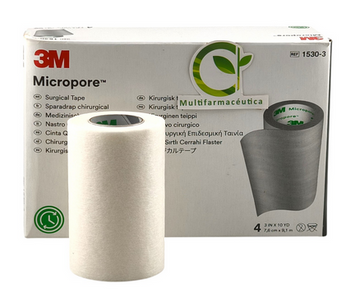Microporo Grande Blanco 3m 6 Unidades