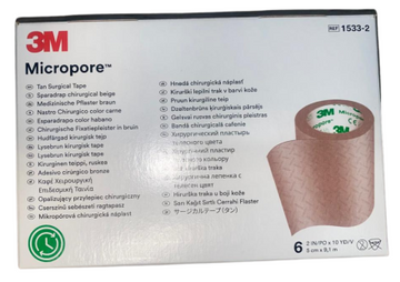 Microporo Grande Piel 3m 6 Unidades