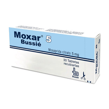 Moxar Mosaprida 5 mg 30 Tabletas — Bussié