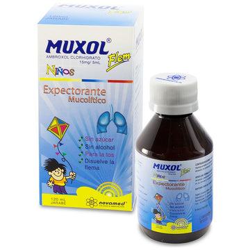 Muxol Flem Niños Jarabe 120 ml — Novamed