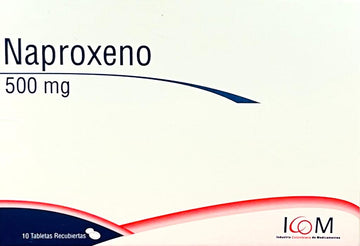 Naproxeno 500 mg 10 Tabletas — Icom