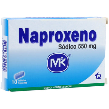Naproxeno 550 mg 10 Tabletas MK — Tecnoquímicas