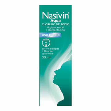 Nasivin Aqua Cloruro de Sodio 0,9% + Glicerina Spray Nasal 30ml — Procter & Gamble