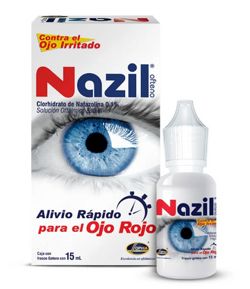 Nazil Ofteno Nafazolina 15 ml — Sophia