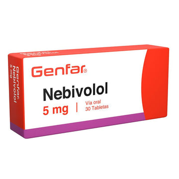 Nebivolol 5mg 30 tabletas — Genfar