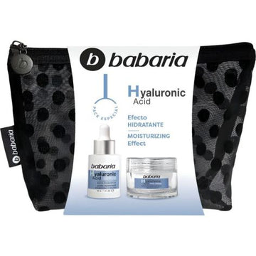 Neceser Ácido Hialurónico Babaria Crema Facial 50 ml + Sérum 30 ml
