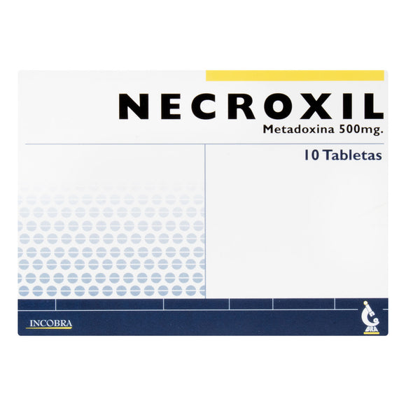 Necroxil 500mg 10 tabletas — Incobra