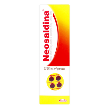 Neosaldina 100 grageas — Eurofarma