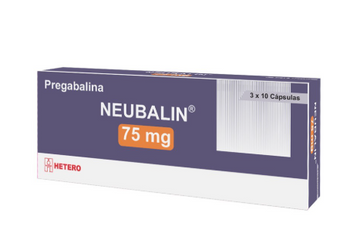 Neubalin pregabalina 75 mg 30 cápsulas — Hetero Seven Pharma