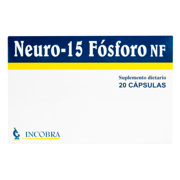 Neuro 15 Fósforo NF 20 Cápsulas — Incobra