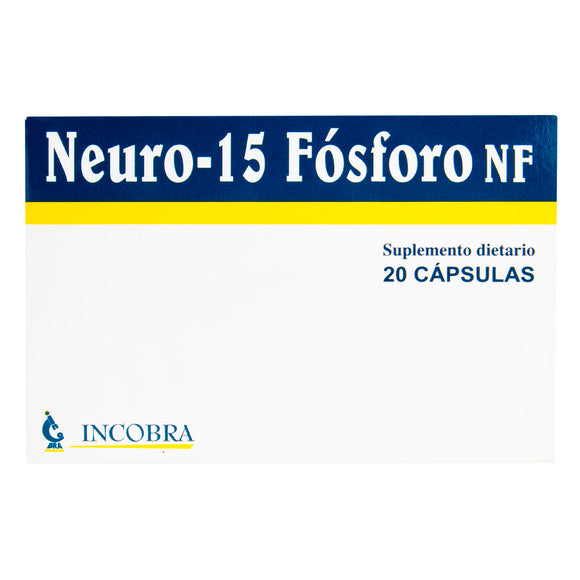Neuro 15 Fósforo NF 20 Cápsulas — Incobra