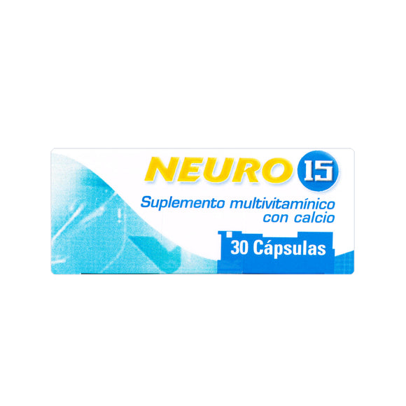 Neuro 15mg 30 Cápsulas — Incobra