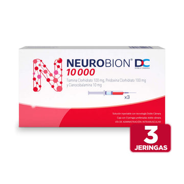 Neurobion DC complejo B inyectable 3 ampollas — Procter & Gamble