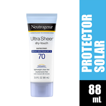 Neutrogena Sheer Dry-Touch Bloqueador SPF 70 88 ml — Johnson & Johnson