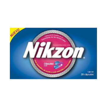 Nikzon Extracto de Ruscus 28 cápsulas — Genomma Lab