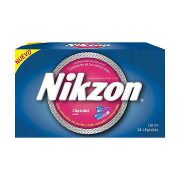 Nikzon 86mg 14 Cápsulas — Genomma Lab