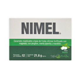 Nimel Menta 12 Tabletas Masticables — Icom
