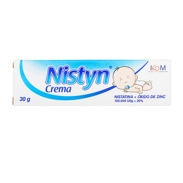 Nistyn crema nistatina + óxido de zinc 30 g — Icom