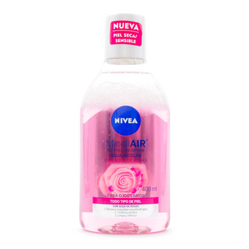 Nivea Agua Micelar Facial Rosas 400 ml — Beiersdorf