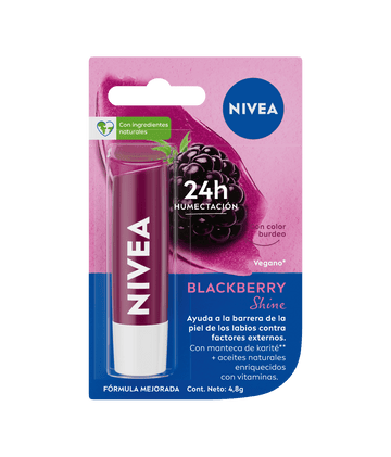 Nivea Lip Care Blackberry Mora protector labial — Beiersdorf