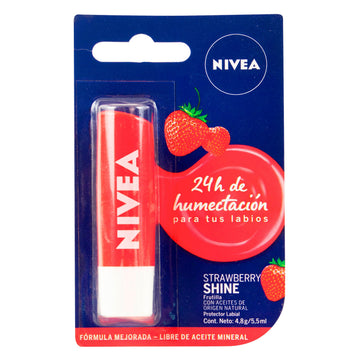 Nivea Lip Care Protector Labial Fresa — Beiersdorf