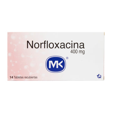 Norfloxacina 400mg 14 tabletas — MK Tecnoquímicas