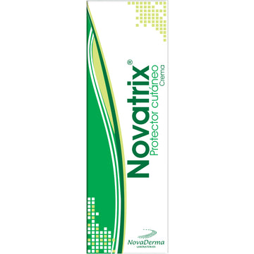 Novatrix Protector Cutáneo Crema 50 g Novaderma - tubo blanco con diseño verde