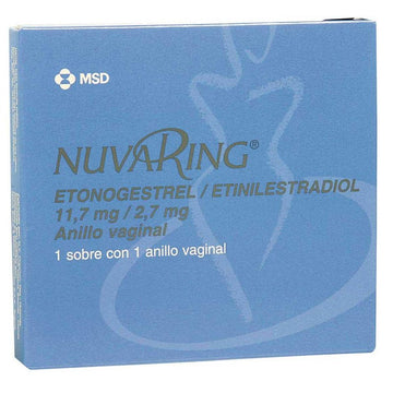 Nuvaring anillo vaginal etonogestrel etinilestradiol — Organon
